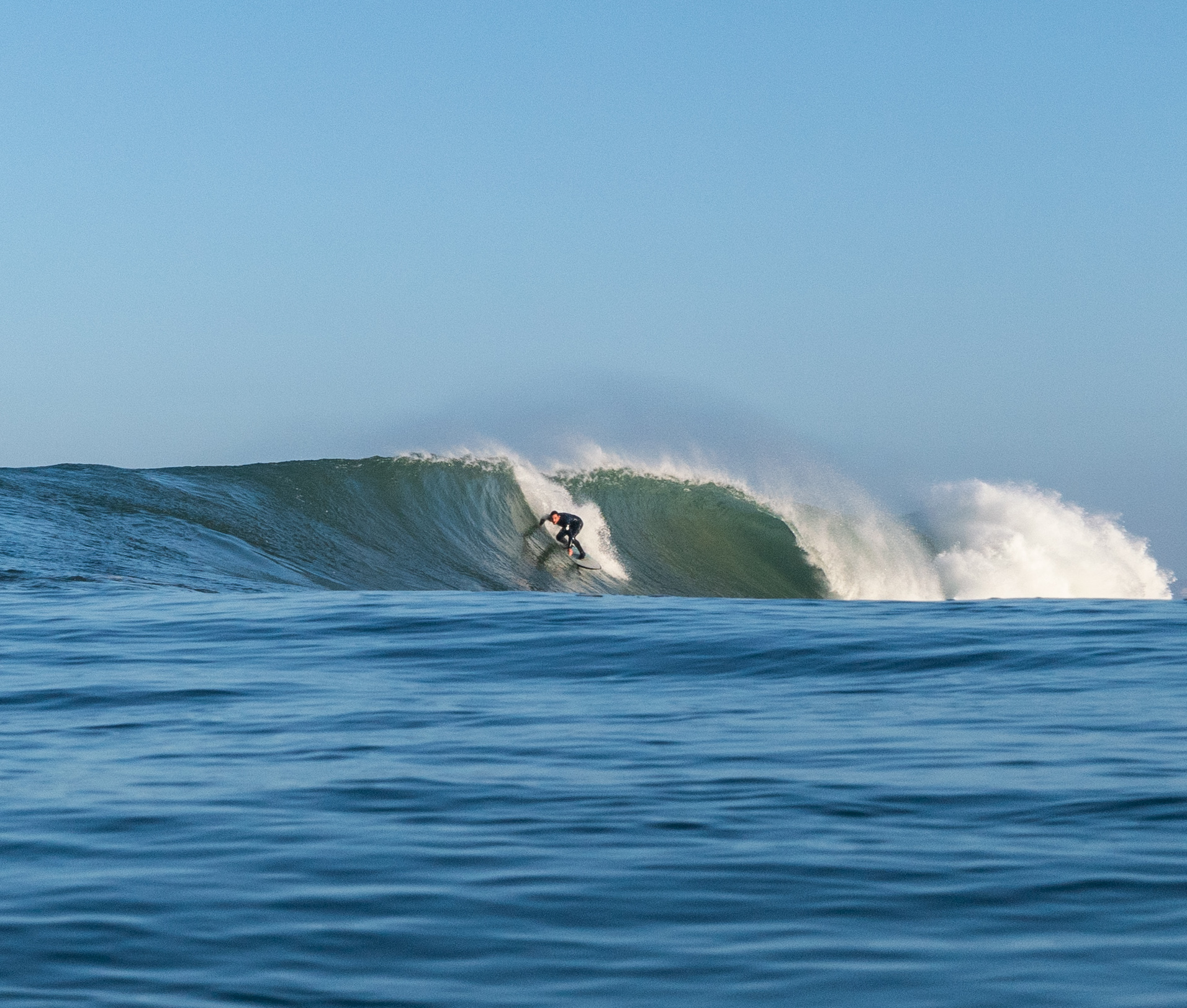 Surf spot in Hossegor, France
